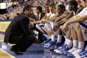 Calipari connecting with his young team