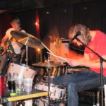 Danny Siem playing the drums.