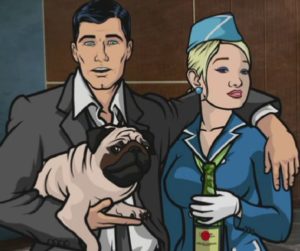 Archer on a regular Tuesday night, courtesy of basementrejects.com