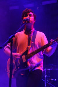 John Paul Pitts (guitar/lead vocal) during their show (image via E.G)