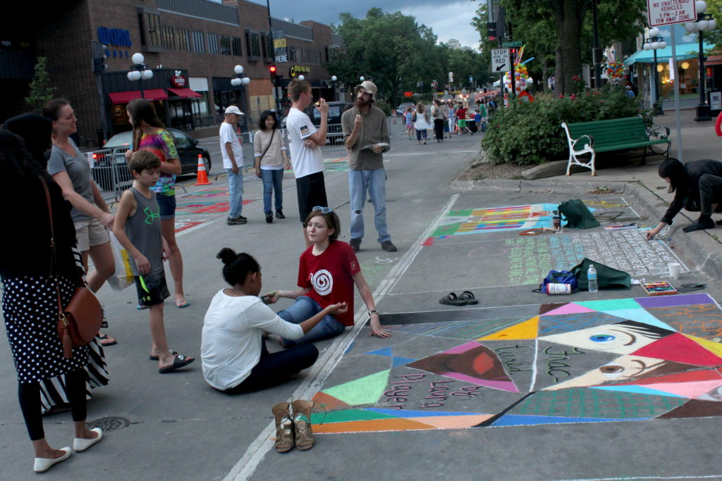 Rock the Chalk: Iowa City's First Chalk Art Festival - KRUI Radio