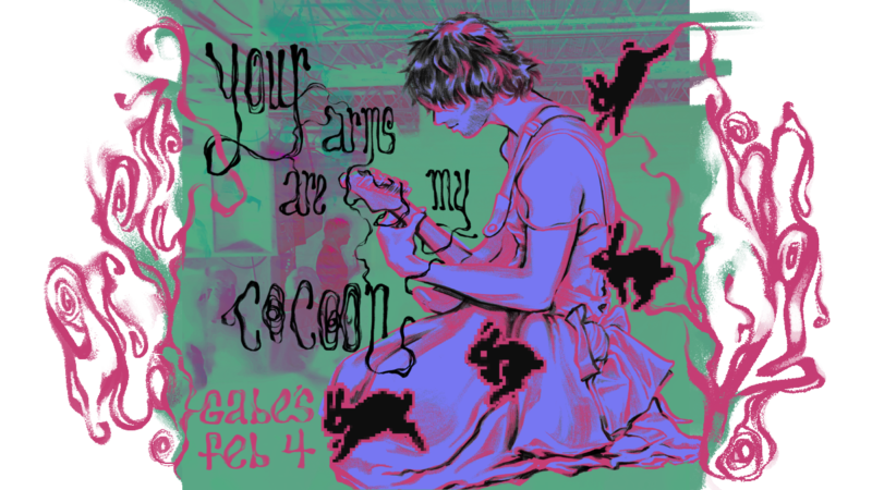 Illustration of Your Arms Are My Cocoon